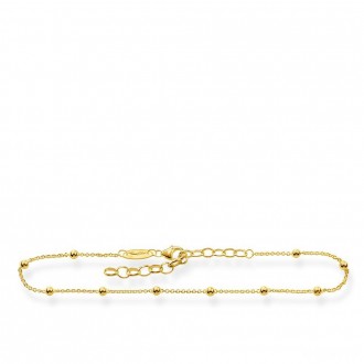 ankle chain Dots gold