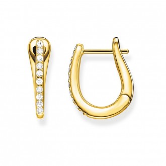 hoop earrings Classic gold