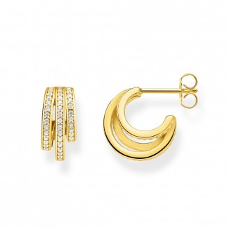 hoop earrings gold rings