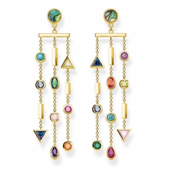 earrings Colourful Stones